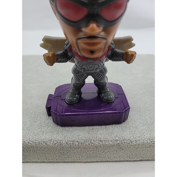 McDonald's Happy Meal Toy Marvel Avengers Falcon #1 Superhero Figure - Picture 3 of 11